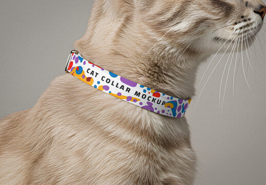 Cat Collar Mockup