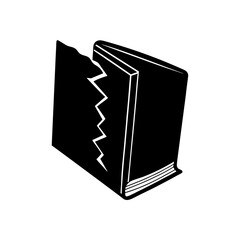 old book  a worn hardcover book with frayed edges 