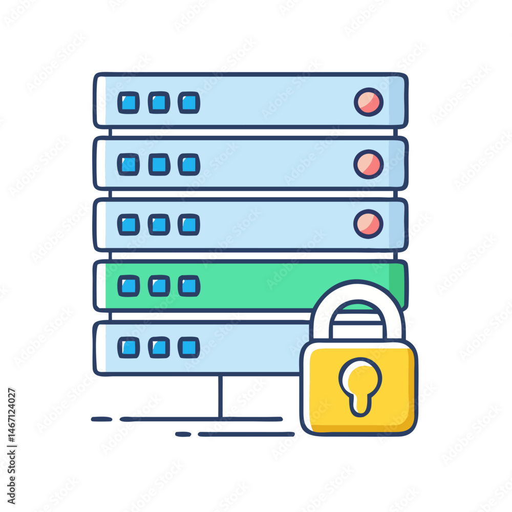 Aufkleber secure server data protection and network security for cloud computing infrastructure system