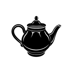 tea pot  a classic porcelain teapot  