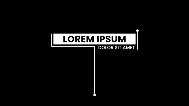 Universal Call Out Title