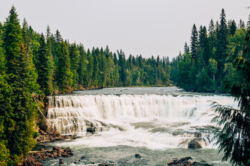Dawson Falls, Wells Gray Provincial Park, British Columbia, Canada