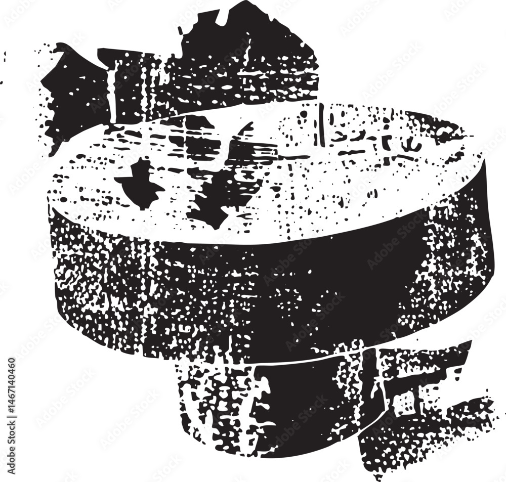 Poster a distressed textured circular form dominates the .