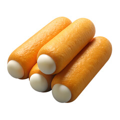 Cream-Filled Pastry. A Delicious Sweet Treat