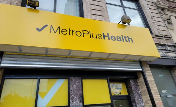 MetroPlusHealth insurance company office, NYC, USA. Photograph by Artist Nadia Russ.	