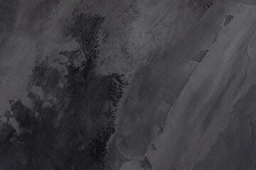 Designer plaster in gray white and dark gradient shades. Imitation of marble