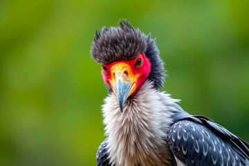 Obraz premium Majestic Andean Condor Soaring Over the Mountains, Showcasing Its Impressive Wingspan and Powerful Presence in a Breathtaking Natural Landscape, Vibrant Wallpaper