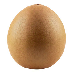 Halved sapodilla fruit with visible seeds and smooth orange flesh, isolated on transparent background for fruit packaging design, recipe visuals, or health promotions.