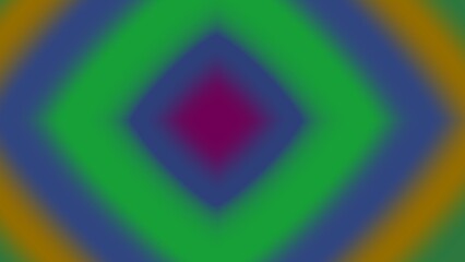 Abstract diamond pattern with blurred, vibrant colors