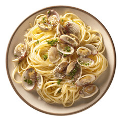 Delicious Linguine with Clams, Parsley, and Parmesan Cheese