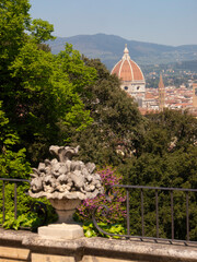 Italia, Toscana, Firenze, il Giardino di villa Bardini.