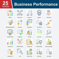 Business Performance highlights key metrics, strategic management practices, financial analysis, and cost-saving techniques to assess and improve a company's operational and financial results.
