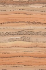 rammed earth wall seamless texture layers, natural building material layered structure, red yellow brown construction, architecture game design photoshop mapping 2d flat