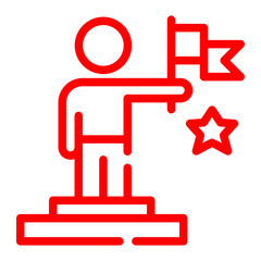 career ladder icon