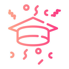 graduation icon