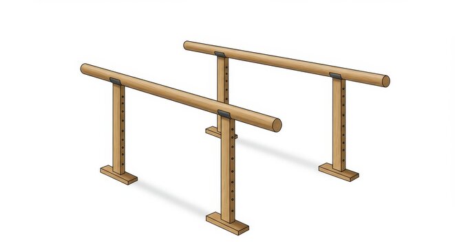 Parallel Bars for Calisthenics Home Workouts - Strength training, bodyweight exercises, fitness equipment, home gym, gymnastics. Perfect for building upper body strength and improving coordination