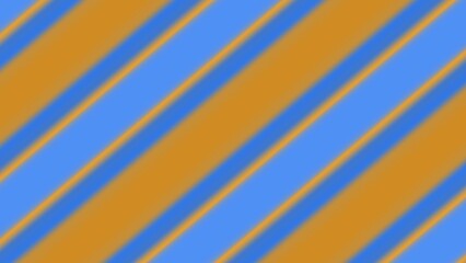 Obraz premium Diagonal stripes in shades of blue and orange