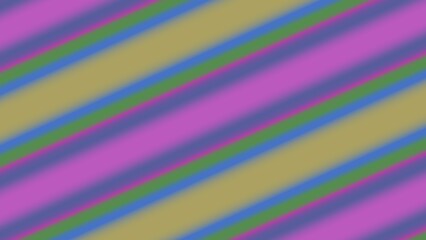 Diagonal stripes in pastel shades of purple, blue, green, and yellow