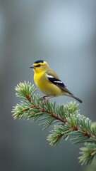 Obraz premium great tit on a branch