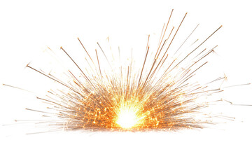 Naklejka premium Stunning Sparkler Burst: A Captivating Display of Light and Energy