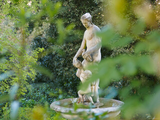 Italia, Toscana, Firenze, il Giardino di villa Bardini.