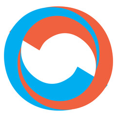 circle logo element