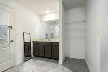 modern bathroom interior