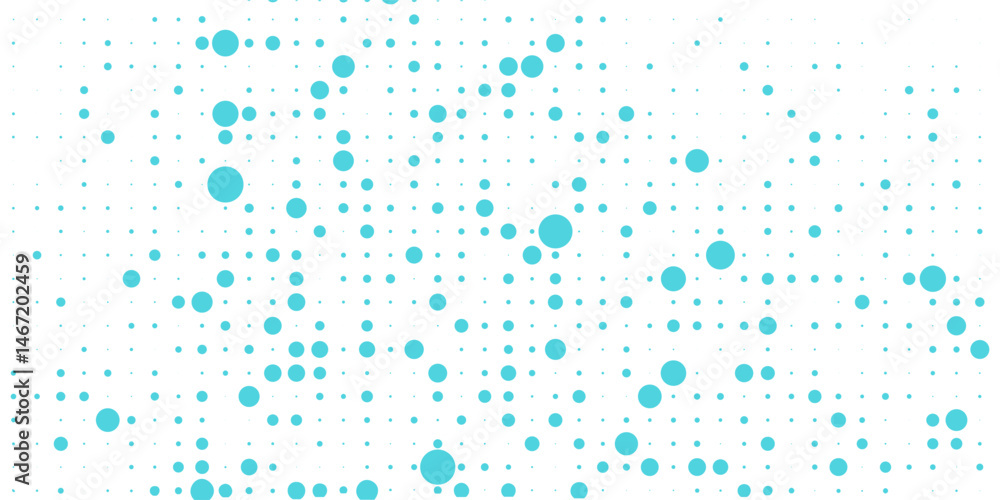 Poster young vector young with circle shape. blurred decorative design in abstract style with bubbles.