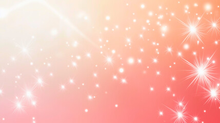 A minimalist starfield featuring bright stars on a soft nebula background in pastel tones, designed with visual balance and open space for branding use
