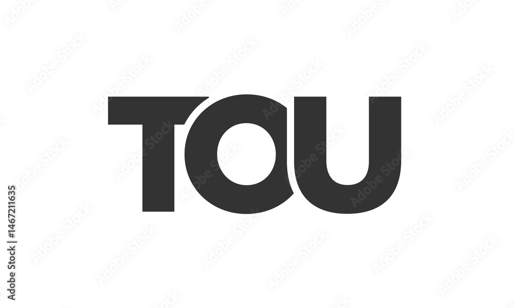 Poster tou logo design template with strong and modern bold text. initial based vector logotype featuring s
