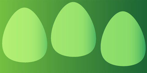 Abstract green wavy background. gradients Vector EPS 10.