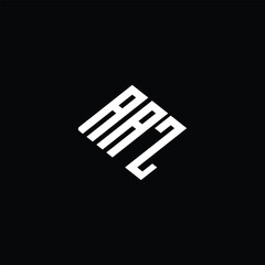 AAZ logo AAZ icon AAZ vector AAZ monogram AAZletter AAZminimalist AAZtriangle AAZflat Unique modern flat abstract logo design.