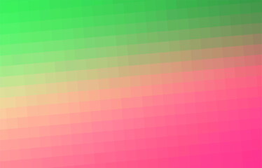 Vibrant Green to Pink Pixelated Gradient Background - Bright Abstract Digital Texture with Soft Pastel and Neon Tones for Creative Design and Visual Art Projects