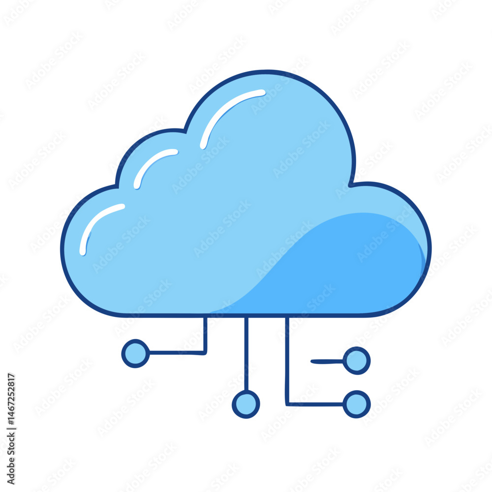 Poster cloud computing network technology data storage internet service information system infrastructure s