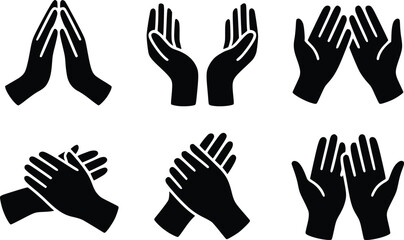Hand Vector Graphics: Counting, Ok Sign, Pointing Fingers