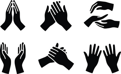 Hand Vector Graphics: Counting, Ok Sign, Pointing Fingers
