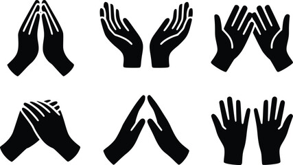 Hand Vector Graphics: Counting, Ok Sign, Pointing Fingers