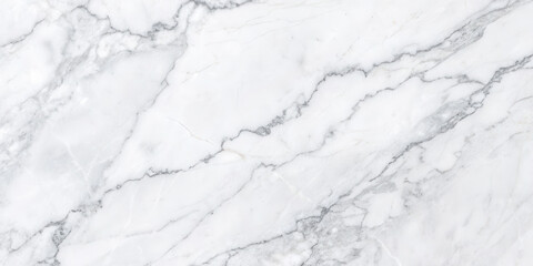 Obraz premium Elegant white marble surface with gray veining, for background or tiles floor decorative design.