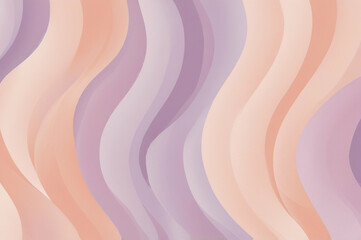 Abstract Flowing Pastel Shapes