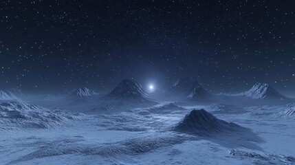 A panoramic view of a night sky filled with countless stars,