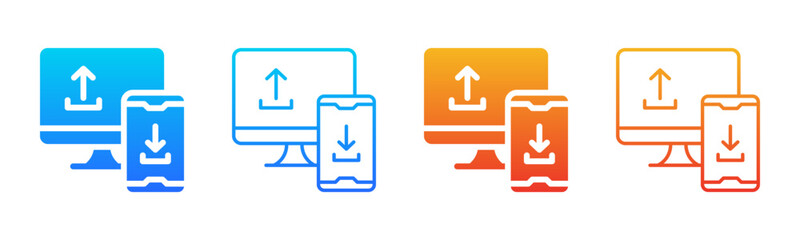 Share icon sheet multiple style collection