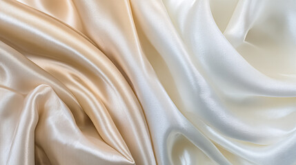 Obraz premium gold silk background.gold fabric background.