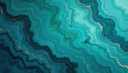 Obraz premium Swirling marble texture background in vibrant blues and greens Perfect for design projects needing a luxurious, elegant feel , aesthetic, smooth, design