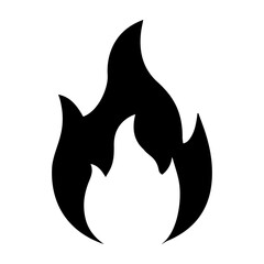 Fire  Vector Glyph Icon Design