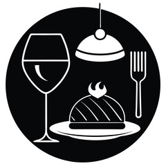 Elegant Dining Experience Wine, Steak, and Ambiance