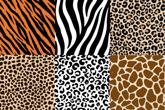 seamless animal skin pattern