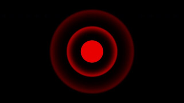 Dot Pulse Red Tactical Target  – Futuristic Map Interface Animation