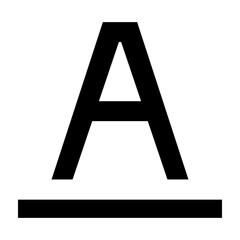 Font  Vector Glyph Icon Design