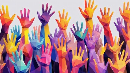 "Vibrant Diversity and Inclusion Collage &ndash; Unity, Pride, and Belonging in Colorful Representation"