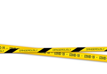 png danger stripes caution vaccine warning medical barrier corona infection ribbon illustration tape background outbreak virus health

